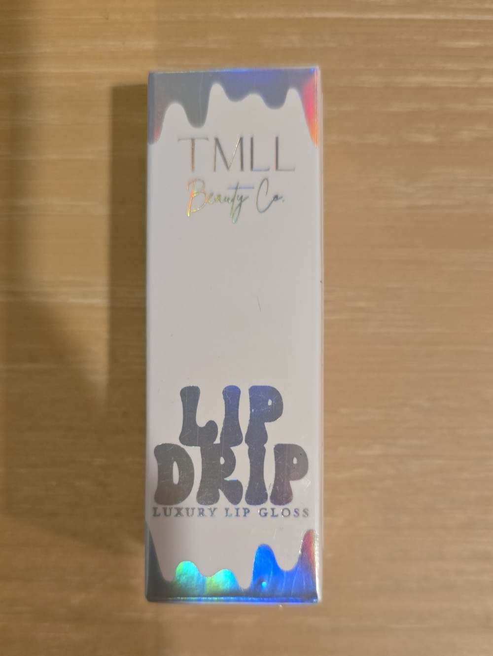 TMLL Lip Drip Luxury Lip Gloss in Candy Milk Color New In Sealed Box